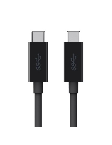 Belkin F2CU049bt2M-BLK cable USB 2 m USB 3.2 Gen 1 (3.1 Gen 1) USB C Negro