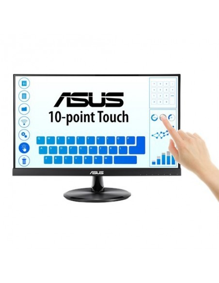 ASUS VT229H pantalla para PC 54,6 cm (21.5") 1920 x 1080 Pixeles Full HD LED Pantalla táctil Negro