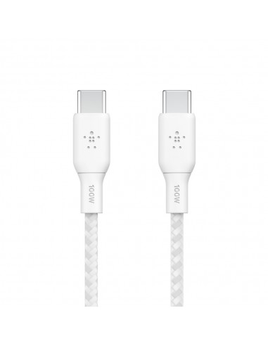 Belkin BOOST CHARGE cable USB 2 m USB 2.0 USB C Blanco