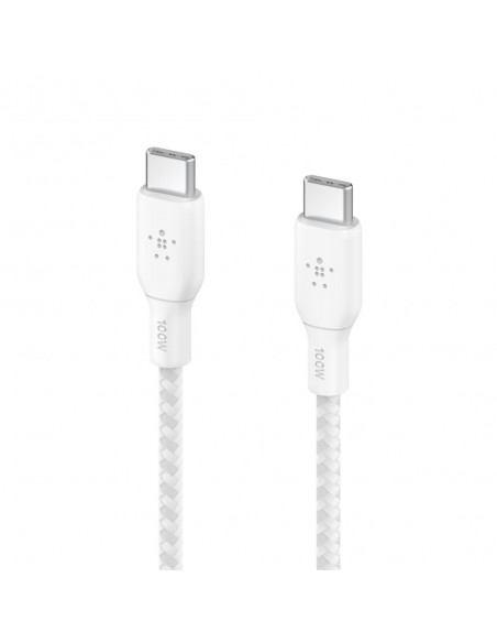 Belkin BOOST CHARGE cable USB 2 m USB 2.0 USB C Blanco