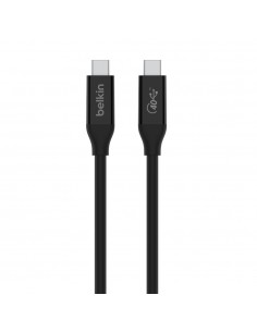 Belkin INZ001bt0.8MBK cable USB 0,8 m USB4 Gen 3x2 USB C Negro