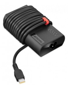 Lenovo 4X20V24678 adaptador e inversor de corriente Interior 65 W Negro