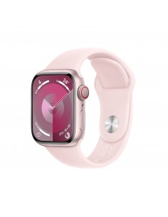 Apple Watch Series 9 41 mm Digital 352 x 430 Pixeles Pantalla táctil 4G Rosa Wifi GPS (satélite)