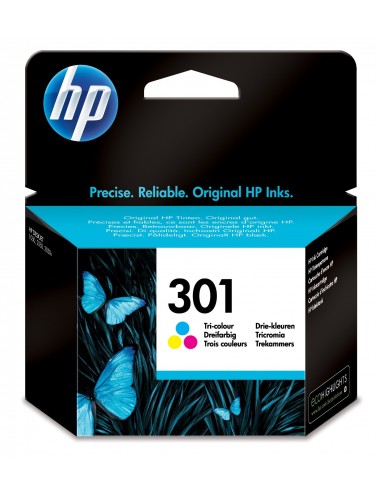 HP Cartucho de tinta original 301 Tri-color