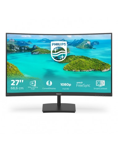 Philips E Line 271E1SCA 00 LED display 68,6 cm (27") 1920 x 1080 Pixeles Full HD LCD Negro