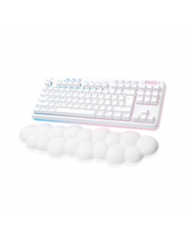 Logitech G G715 teclado RF Wireless + Bluetooth QWERTY Internacional de EE.UU. Blanco