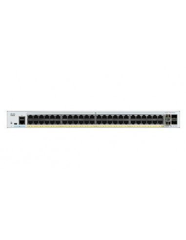 Cisco Catalyst C1000-48FP-4G-L switch Gestionado L2 Gigabit Ethernet (10 100 1000) Energía sobre Ethernet (PoE) Gris