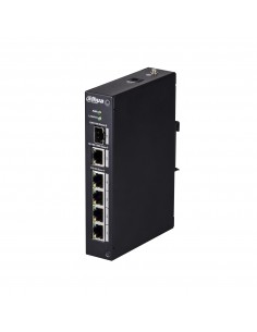 Dahua Technology Access DH-PFS3106-4T switch No administrado L2 Fast Ethernet (10 100) Negro