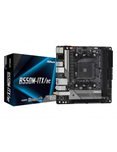 Asrock B550M-ITX ac AMD B550 Zócalo AM4 mini ITX