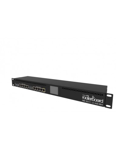 Mikrotik RB3011UIAS-RM router Gigabit Ethernet Negro