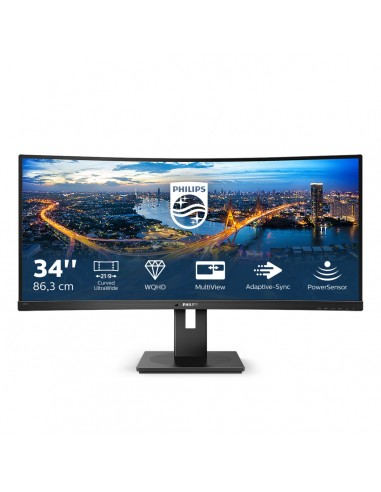 Philips B Line 345B1C 00 pantalla para PC 86,4 cm (34") 3440 x 1440 Pixeles Quad HD LCD Negro