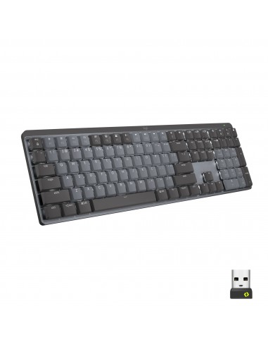 Logitech MX Mechanical teclado RF Wireless + Bluetooth QWERTY Internacional de EE.UU.