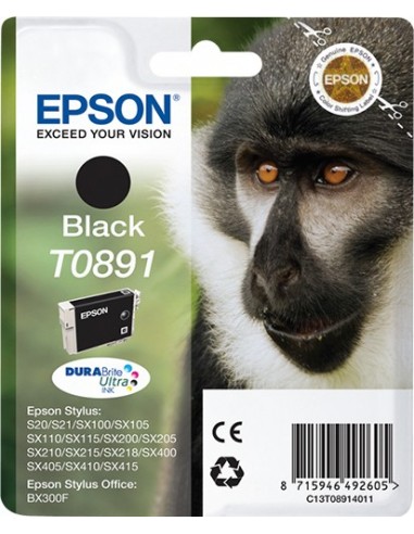 Epson Monkey Cartucho T0891 negro