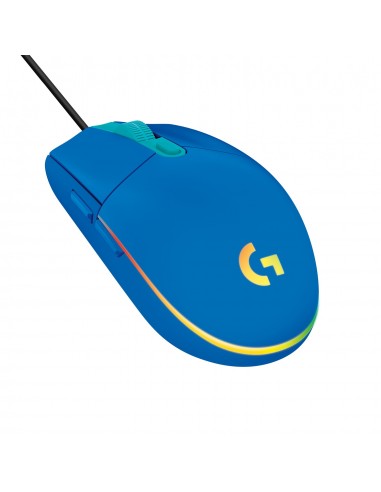 Logitech G G203 Lightsync ratón USB tipo A 8000 DPI