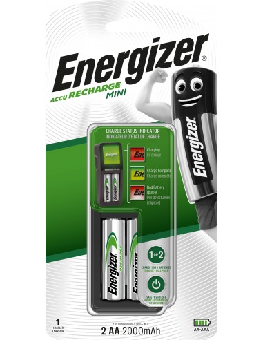 Energizer Mini Charger cargador de batería Corriente alterna