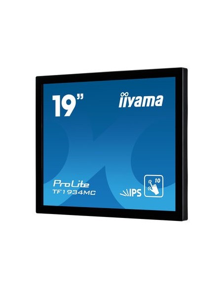 iiyama ProLite TF1934MC-B7X pantalla para PC 48,3 cm (19") 1280 x 1024 Pixeles SXGA LED Pantalla táctil Negro