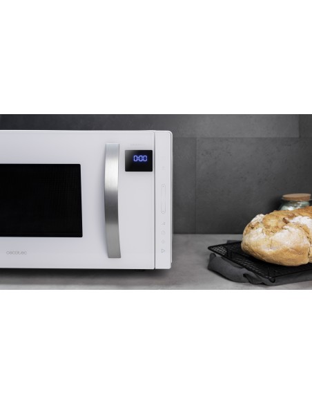 Cecotec GrandHeat 2300 Flatbed Touch Encimera Solo microondas 23 L 800 W Blanco