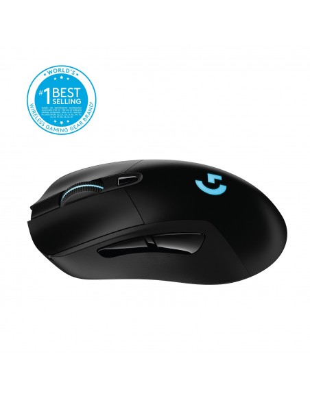 Logitech G G703 Lightspeed ratón mano derecha RF inalámbrico Óptico 25600 DPI