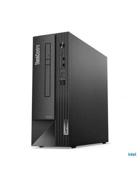 Lenovo ThinkCentre neo 50s SFF Intel® Core™ i3 i3-12100 8 GB DDR4-SDRAM 256 GB SSD Windows 11 Pro PC Negro