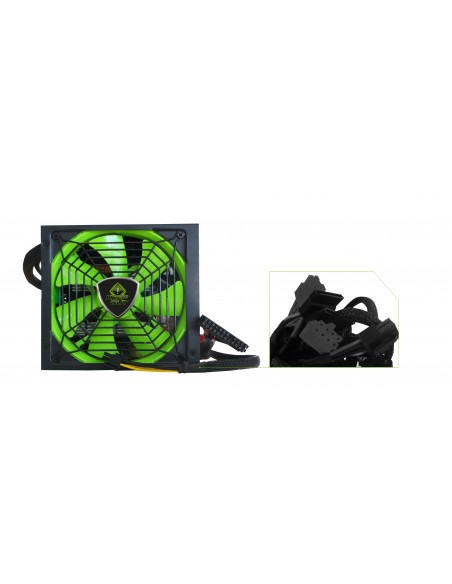 KeepOut FX1000MU unidad de fuente de alimentación 1000 W 20+4 pin ATX ATX Negro, Verde