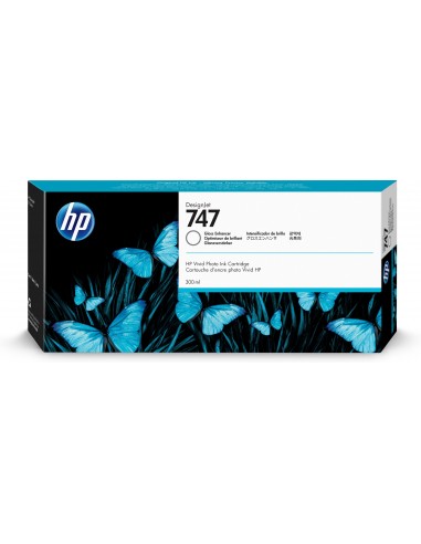 HP Cartucho de tinta de mejora de brillo DesignJet 747 de 300 ml