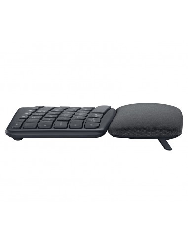 Logitech Ergo K860 teclado RF Wireless + Bluetooth Francés Grafito