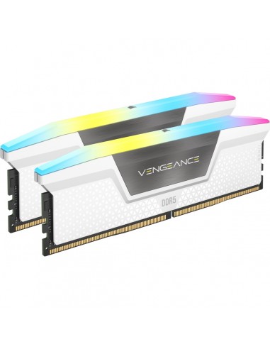 Corsair Vengeance RGB CMH32GX5M2B6000C40W módulo de memoria 32 GB 2 x 16 GB DDR5 6000 MHz