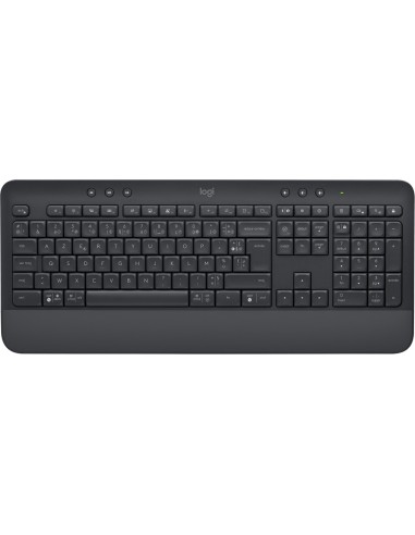 Logitech Signature K650 teclado Bluetooth AZERTY Francés Grafito