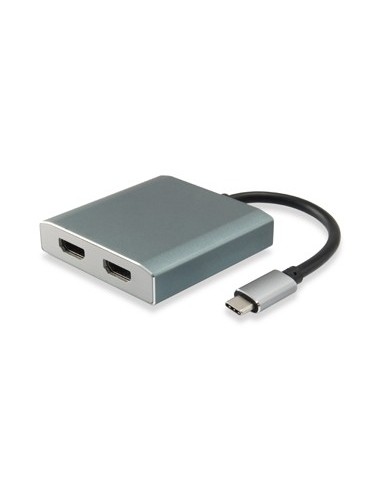 Equip 133464 Adaptador gráfico USB 4096 x 2160 Pixeles Gris