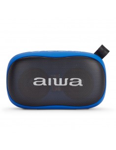 Aiwa BS-110BL altavoz portátil Altavoz portátil estéreo Azul, Negro 5 W