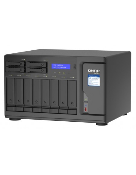 QNAP TVS-h1288X NAS Torre Ethernet Negro W-1250