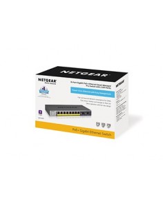 NETGEAR GS110TP Gestionado L2 L3 L4 Gigabit Ethernet (10 100 1000) Energía sobre Ethernet (PoE) Gris