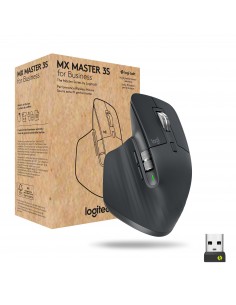 Logitech MX Master 3s for Business ratón mano derecha RF Wireless + Bluetooth Laser 8000 DPI