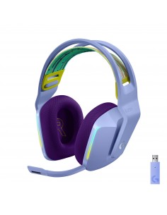 Logitech G G733 Auriculares Inalámbrico Diadema Juego Lila