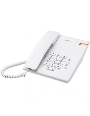 Alcatel Temporis 180 Teléfono DECT Identificador de llamadas Blanco