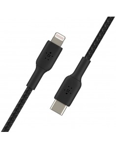 Belkin CAA004BT1MBK cable de conector Lightning 1 m Negro