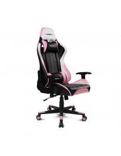 DRIFT DR175PINK silla para videojuegos Silla para videojuegos universal Asiento acolchado Rosa, Negro, Blanco