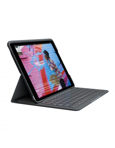 Logitech Slim Folio Grafito Bluetooth QWERTY Español