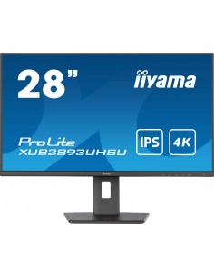 iiyama ProLite pantalla para PC 71,1 cm (28") 3840 x 2160 Pixeles 4K Ultra HD LED Negro