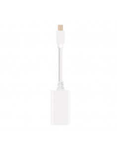 Nanocable CONVERSOR MINI DP A HDMI MINI DP M-HDMI H BLANCO 15 CM