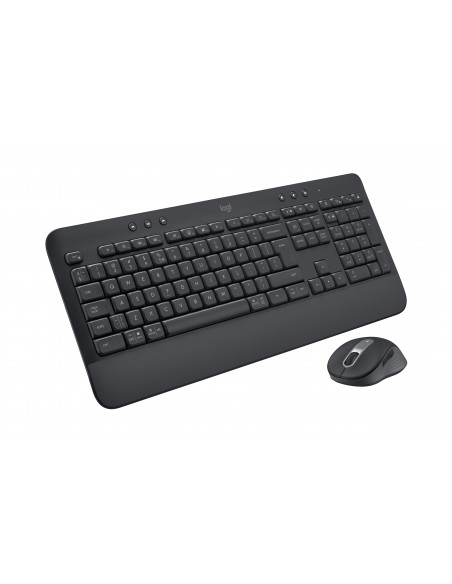 Logitech Signature MK650 Combo For Business teclado Ratón incluido Bluetooth QWERTZ Checa, Eslovaco Grafito