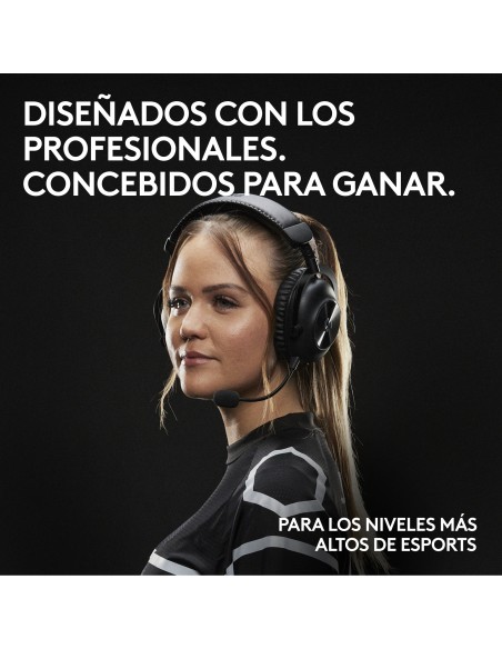 Logitech G PRO X 2 Auriculares Inalámbrico y alámbrico Diadema Juego Bluetooth Negro, Blanco