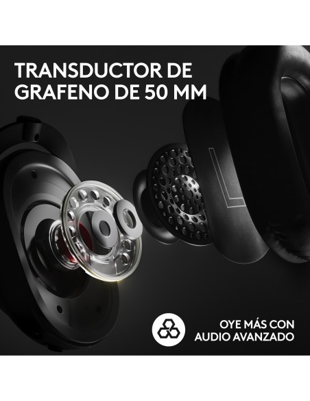 Logitech G PRO X 2 Auriculares Inalámbrico y alámbrico Diadema Juego Bluetooth Negro, Blanco