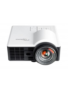 Optoma ML1050ST+ videoproyector Proyector de corto alcance 1000 lúmenes ANSI DLP WXGA (1280x800) 3D Negro, Blanco