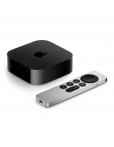 Apple TV 4K Negro, Plata 4K Ultra HD 128 GB Wifi Ethernet