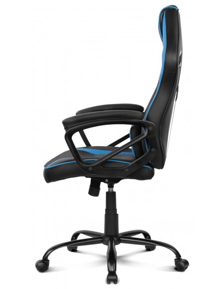 DRIFT DR50 Silla para videojuegos de PC Asiento acolchado tapizado Negro, Azul