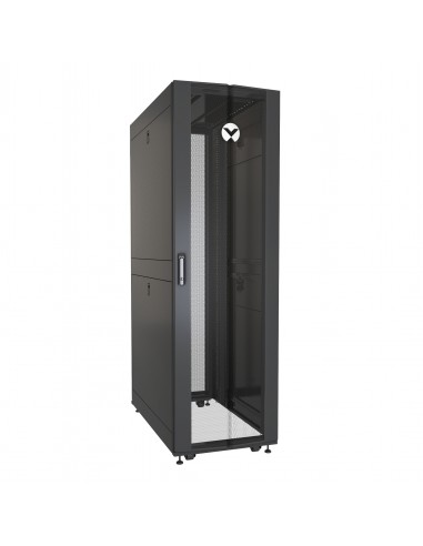 Vertiv VR Rack VR3100 armario rack 42U Rack o bastidor independiente Negro, Transparente