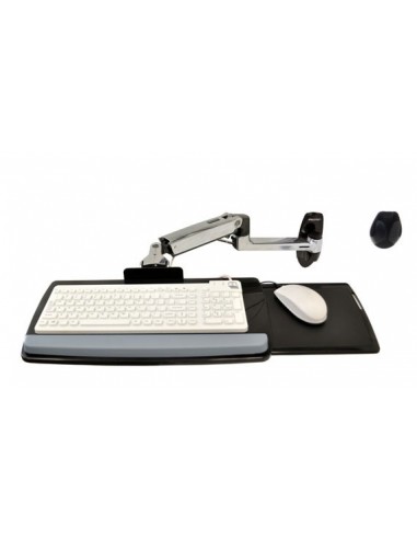 Ergotron LX Wall Mount Keyboard Arm Plata