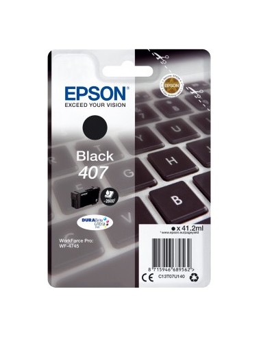 Epson WF-4745 cartucho de tinta 1 pieza(s) Compatible Alto rendimiento (XL) Negro