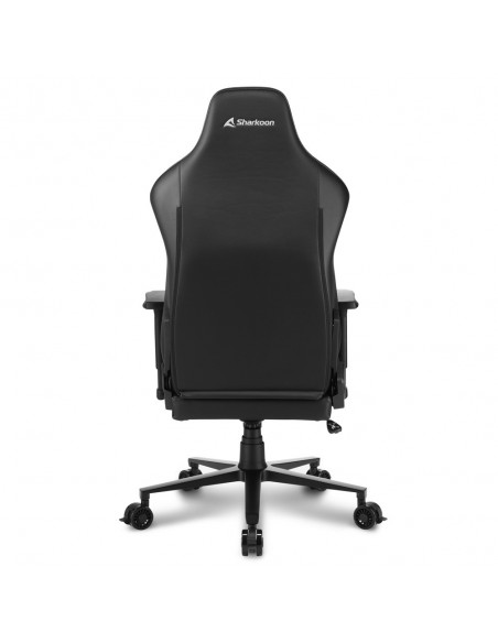 Sharkoon SGS30 Silla para videojuegos universal Asiento acolchado tapizado Negro, Blanco